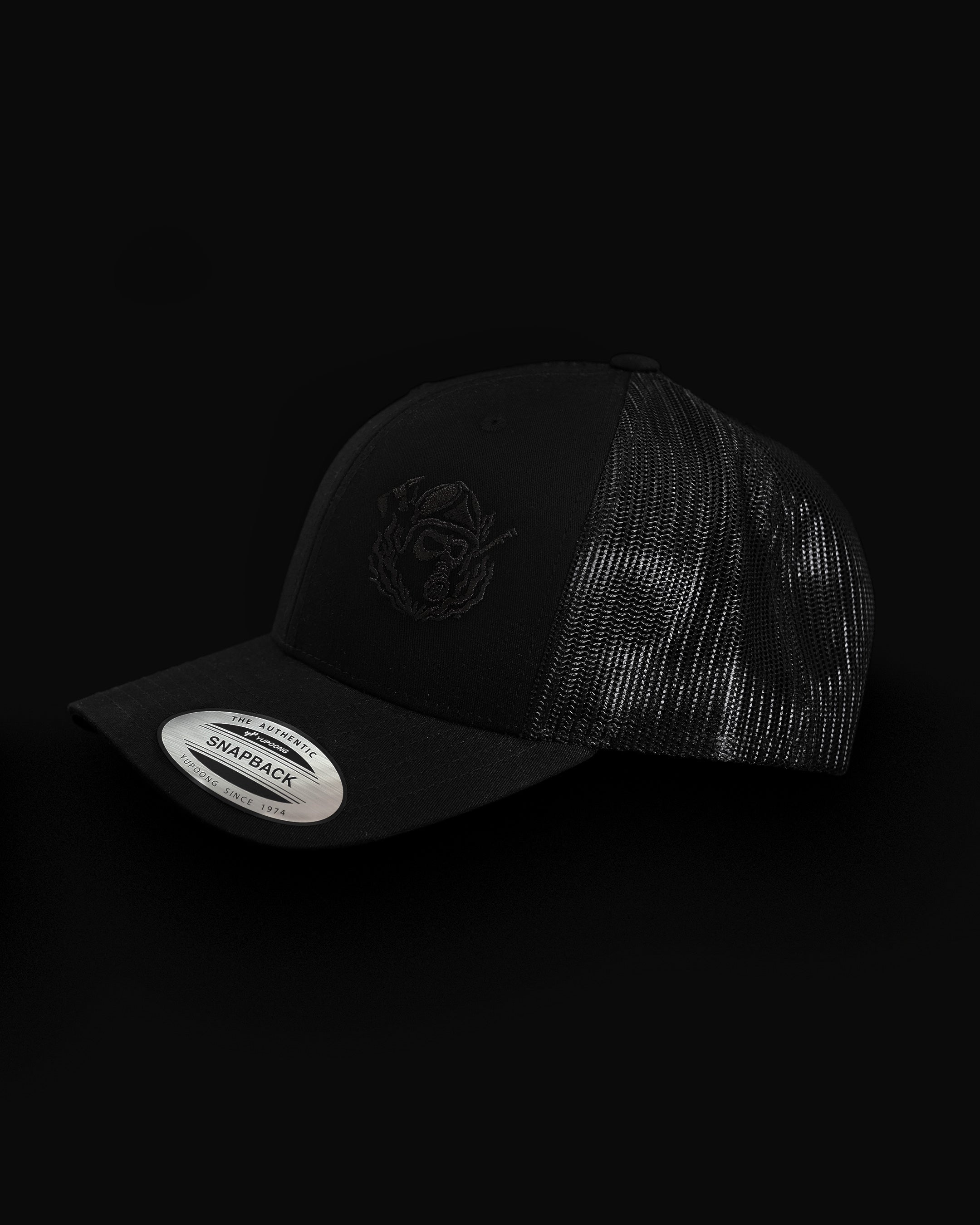 Black Stealth Edition Trucker Cap