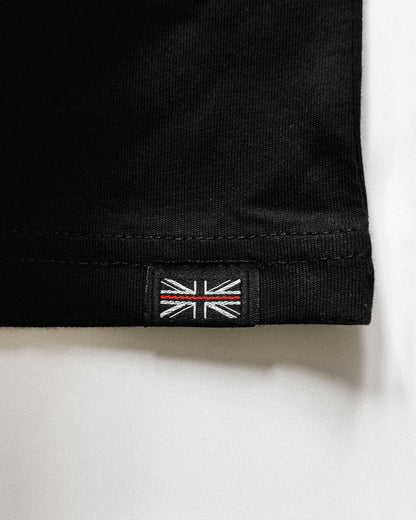 Built In Fire Tee Black
