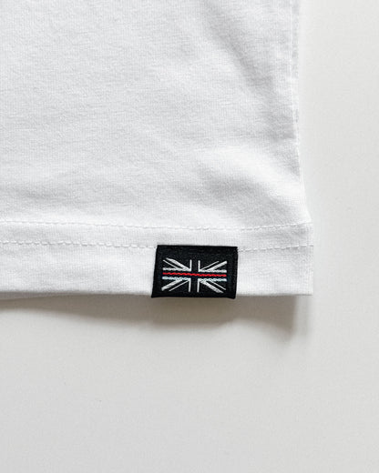 Built In Fire Tee White